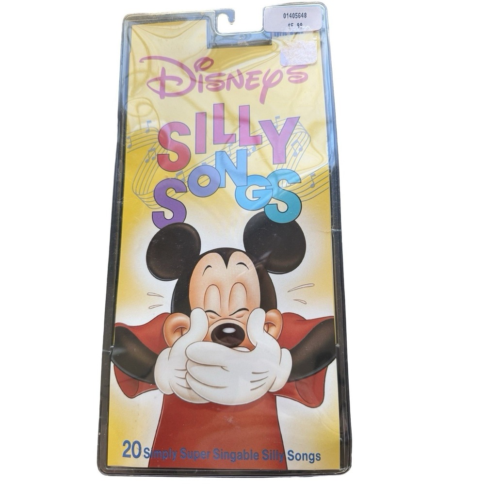 Disney's‎ Silly Songs Cassette 1988 - Original Packaging - Brand NEW